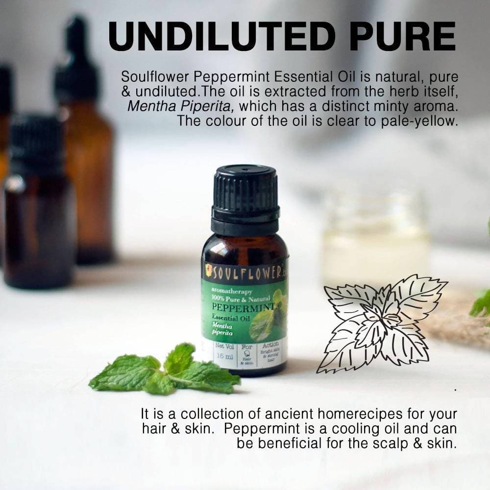 Soulflower Peppermint Essential Oil