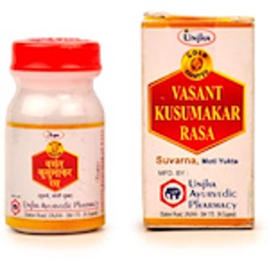 Unjha Vasant Kusumakar Rasa (Swarna Moti Yukta)