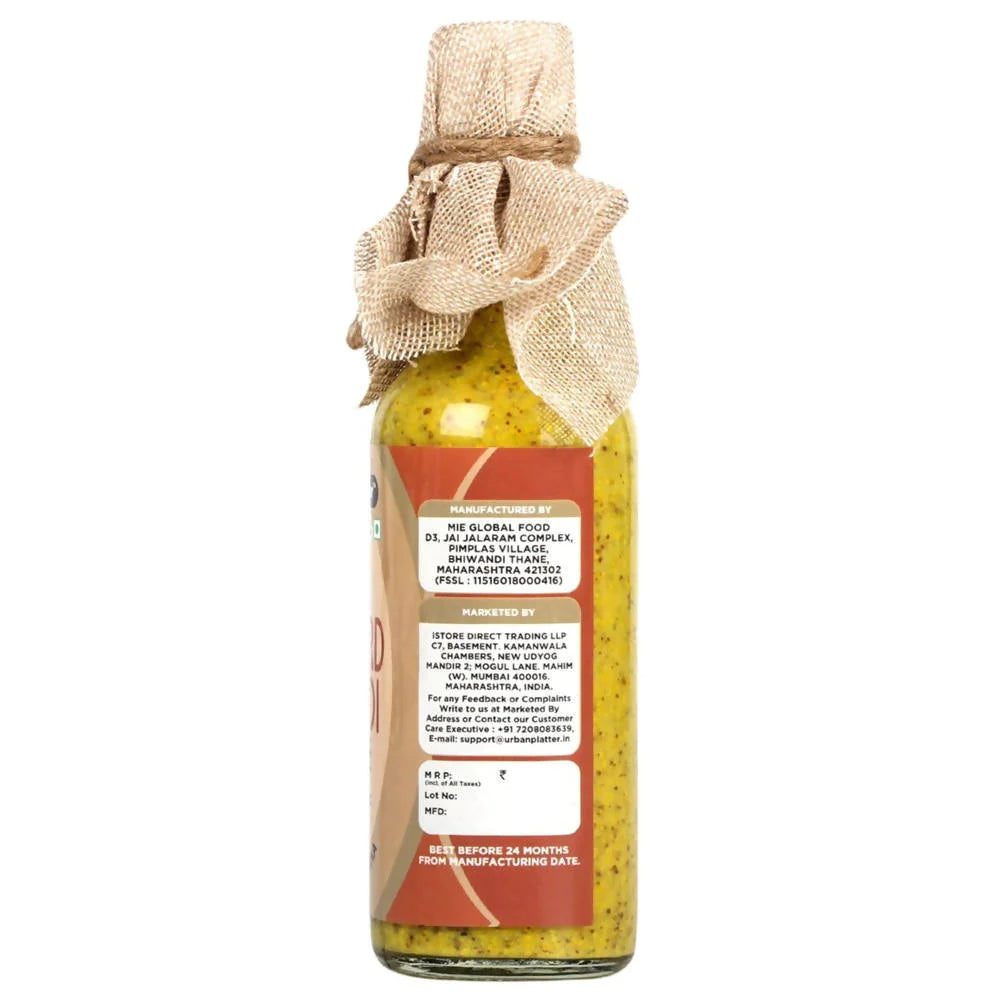 Urban Platter Vegan Bengal Mustard Kasundi Sauce