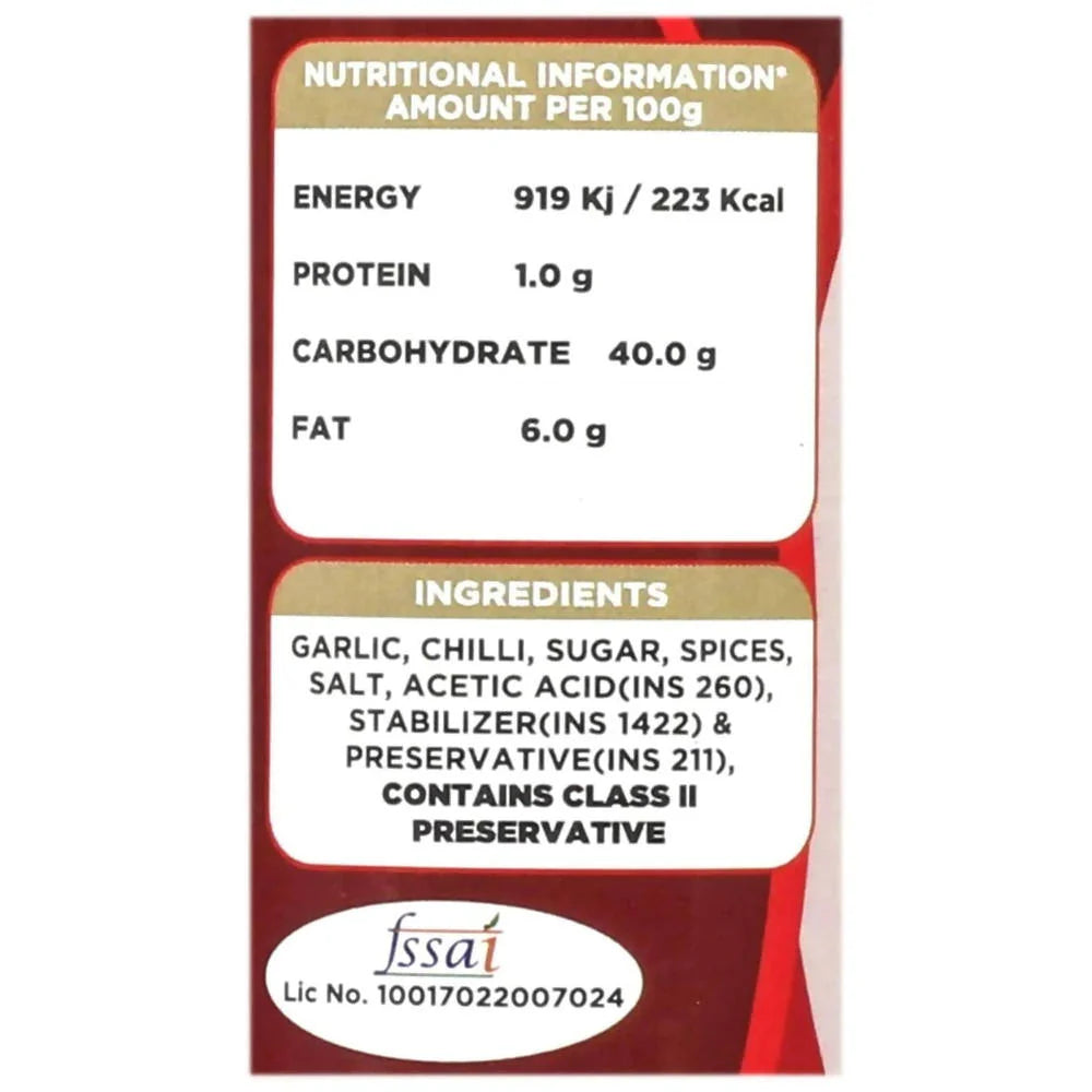 Urban Platter Vegan Chilli Garlic Sauce