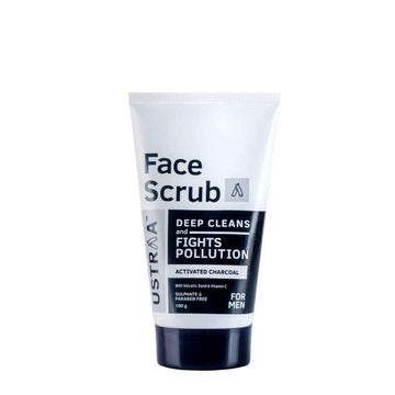 Ustraa Activated Charcoal Face Scrub