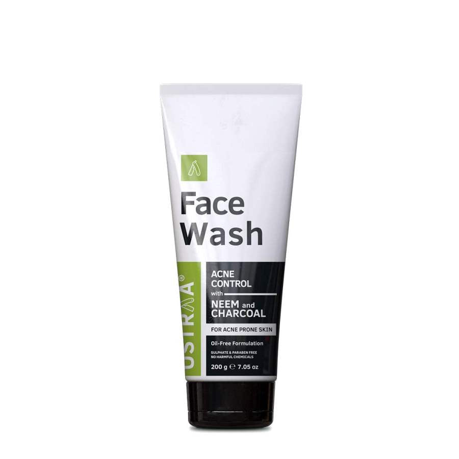Ustraa Face Wash Acne Control - With Neem & Charcoal Face Wash
