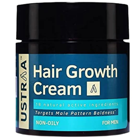 Ustraa Hair Growth Cream with Onion Extract, Neelbhringadi, Blackseed Oil