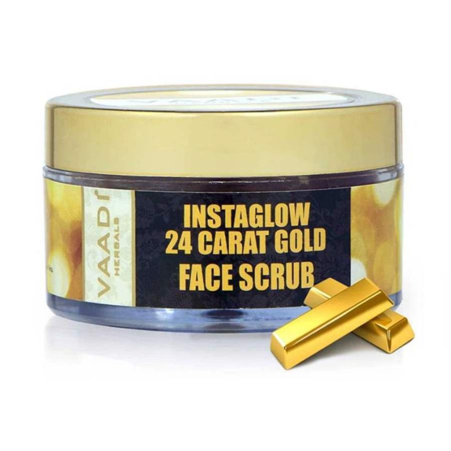 Vaadi Herbals 24 Carat Gold Scrub - Sandalwood and Turmeric