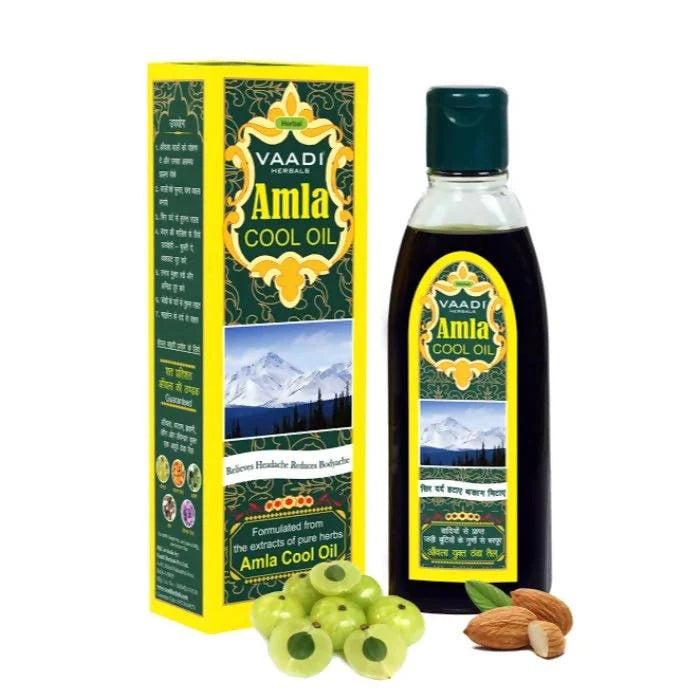 Vaadi Herbals Amla Cool Oil with Brahmi and Amla Extract