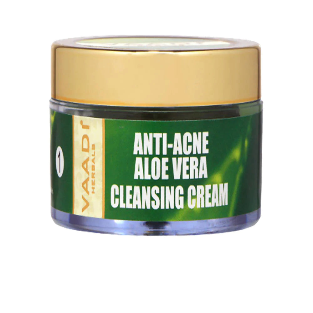 Vaadi Herbals Anti Acne Aloe Vera Cleansing Cream
