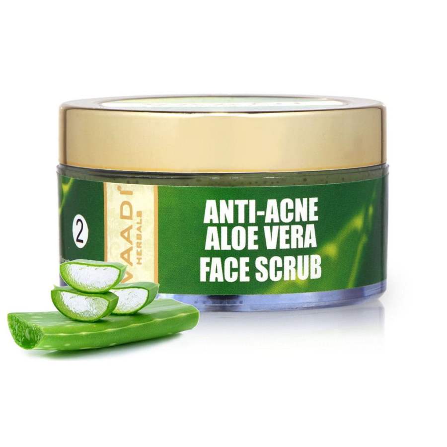 Vaadi Herbals Anti Acne Aloe Vera Face Scrub