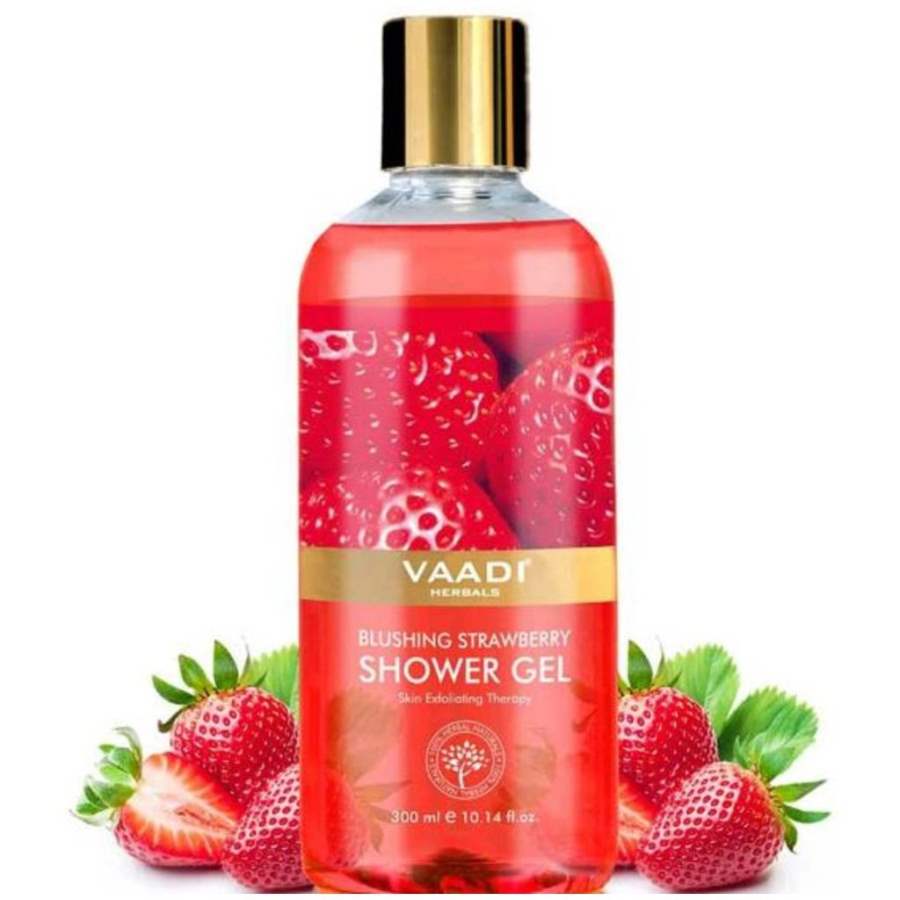 Vaadi Herbals Blushing Strawberry Shower Gel