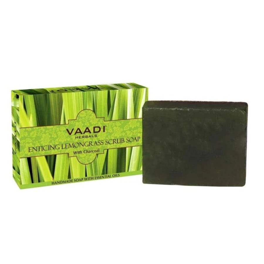 Vaadi Herbals Enticing Lemongrass Scrub Soap
