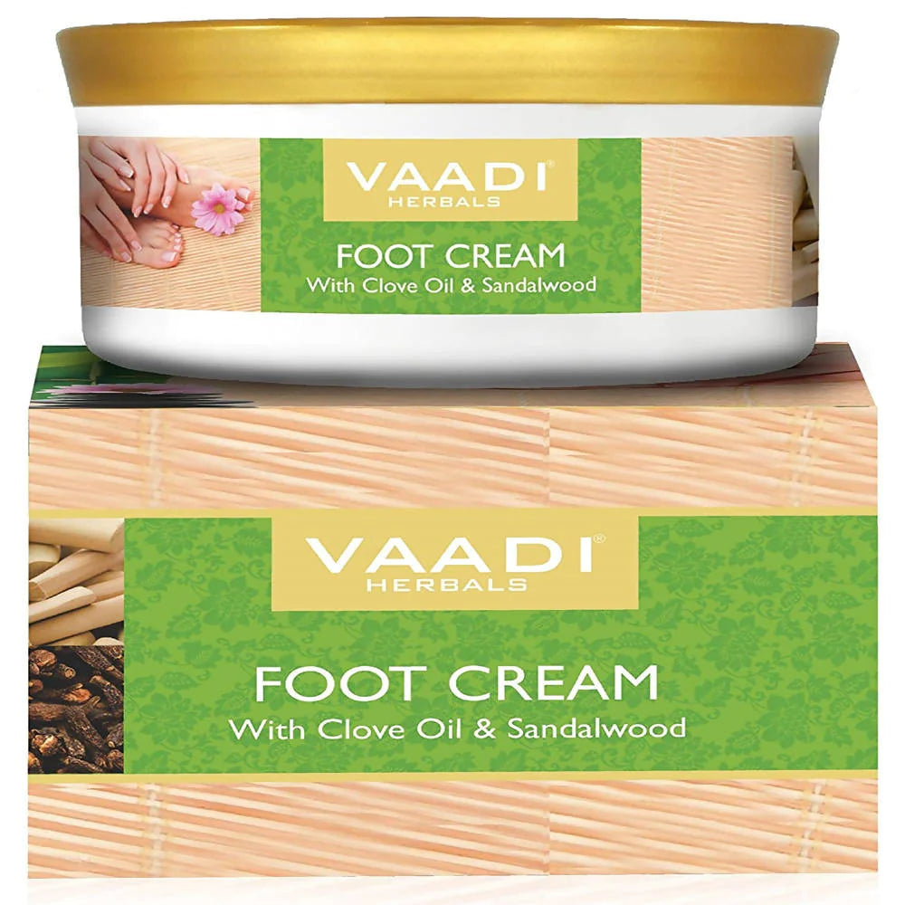 Vaadi Herbals Foot Cream With Clove Oil u0026 Sandalwood