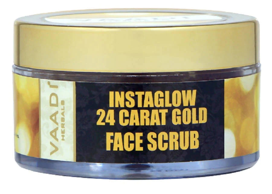 Vaadi Herbals 24 Carat Gold Scrub - Sandalwood and Turmeric