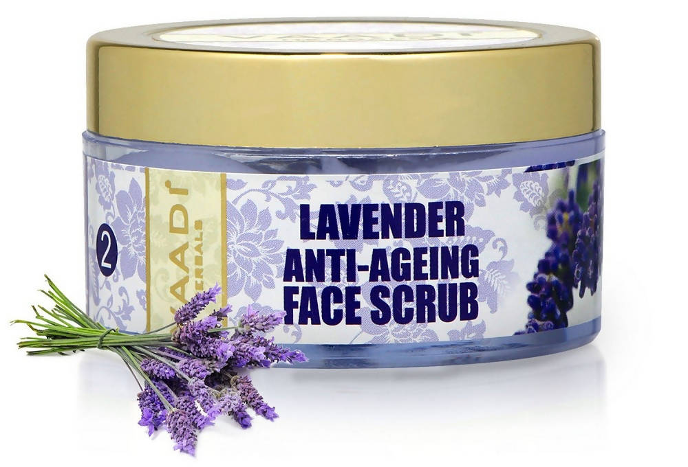 Vaadi Herbals Lavender Anti Ageing Face Scrub