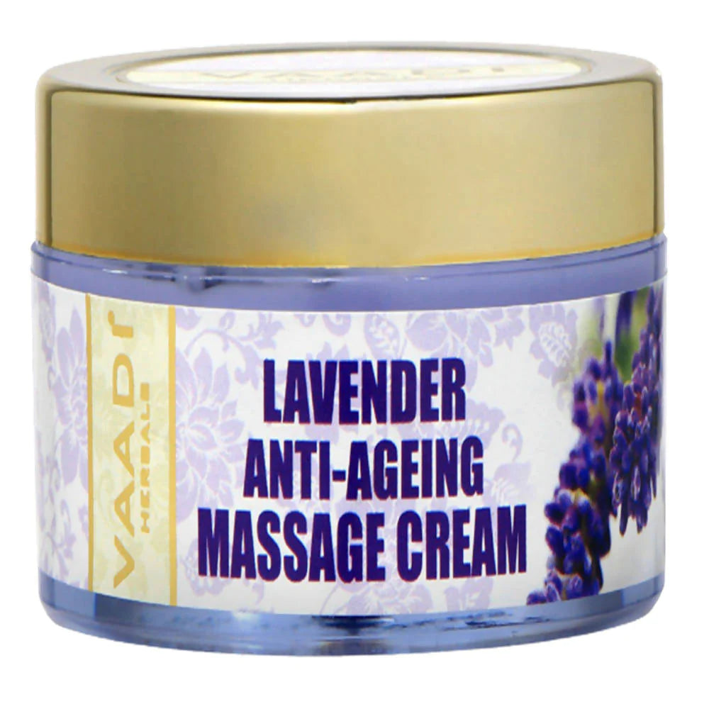 Vaadi Herbals Lavender Anti Ageing Massage Cream
