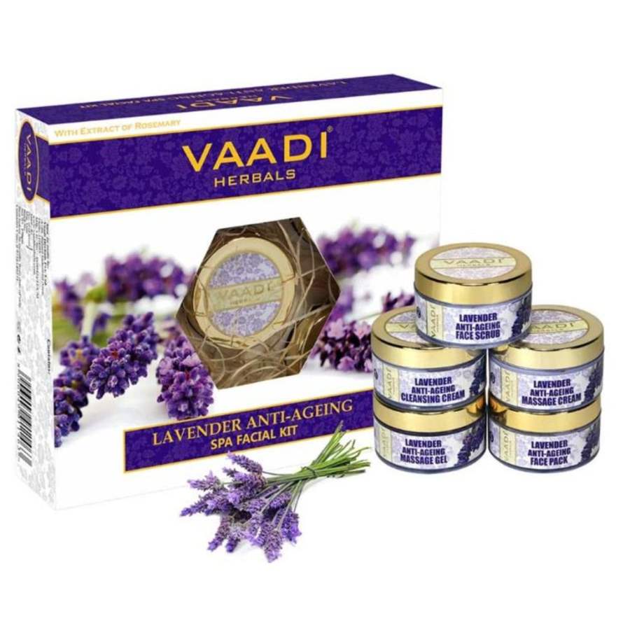 Vaadi Herbals Lavender Anti - Ageing SPA Facial Kit