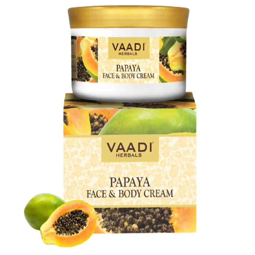 Vaadi Herbals Papaya Face and Body Cream