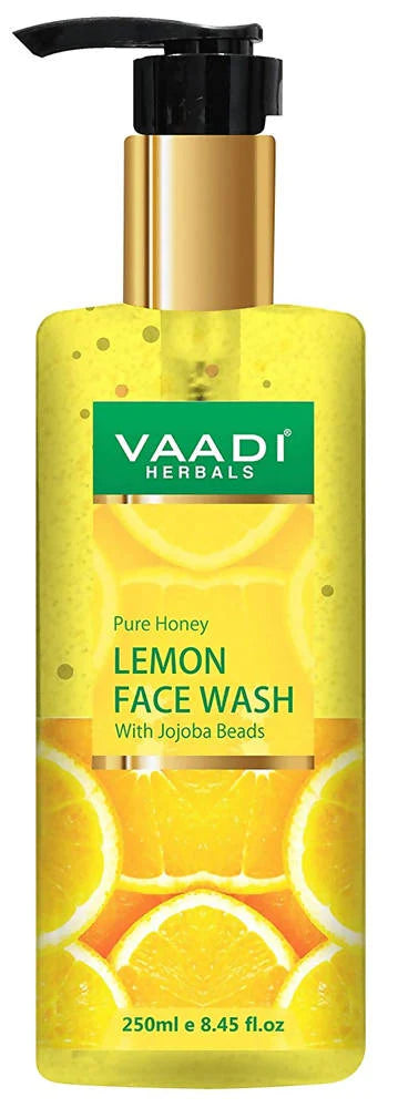 Vaadi Herbals Honey Lemon Face Wash with Jojoba Beads