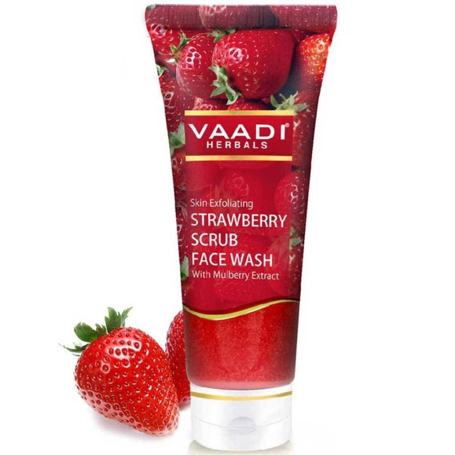 Vaadi Herbals Strawberry Scrub Face Wash