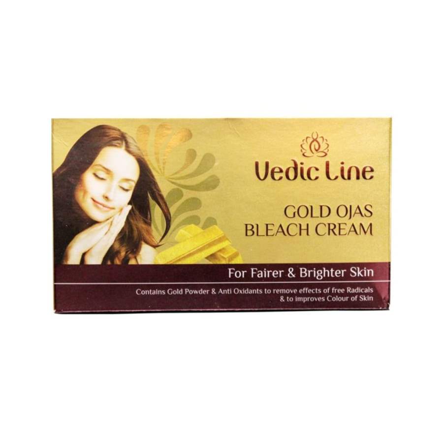 Vedic Line Gold Ojas Bleach Cream - 300 ML