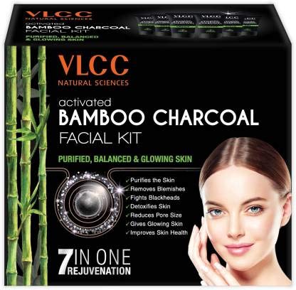 VLCC Activated Bamboo Powder Charcoal Facial Kit