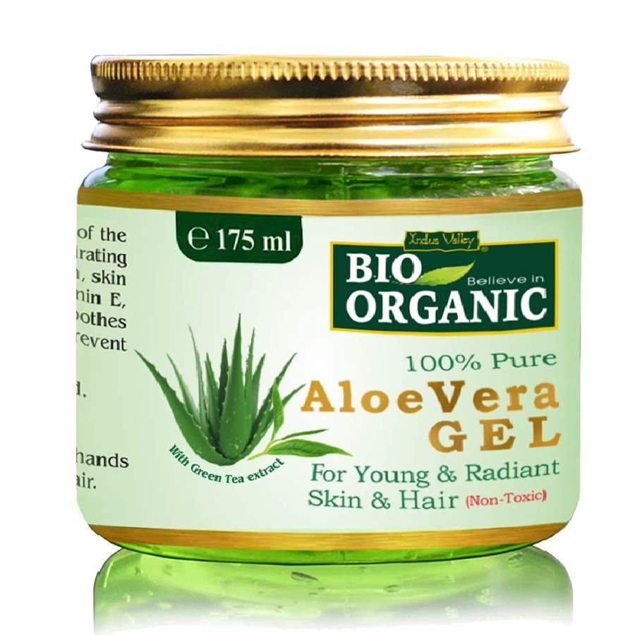 Indus valley Bio Non-Toxic Aloe Vera Gel for Acne, Scars