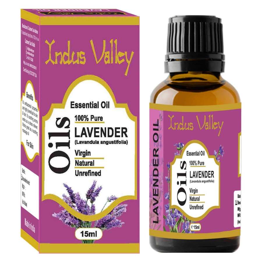 Indus valley Indus valley100% Pure and Natural Lavender Essential Oil For Hair & Face Care