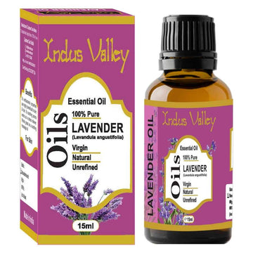 Indus valley Indus valley100% Pure and Natural Lavender Essential Oil For Hair & Face Care