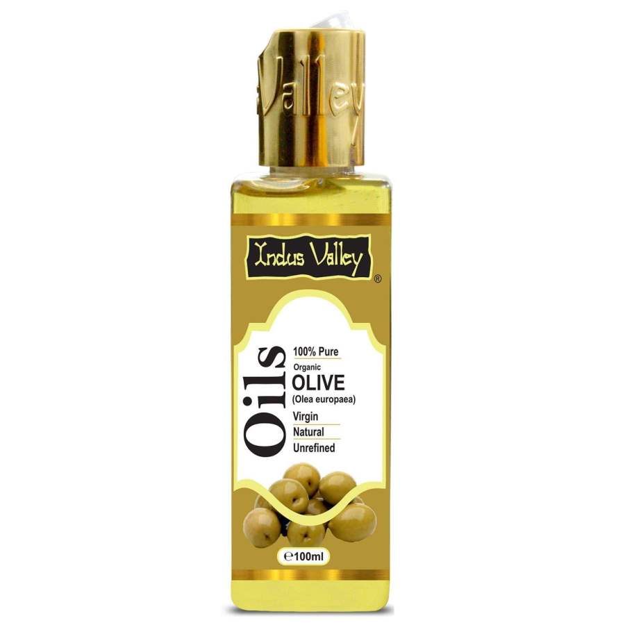 Indus valley Carrier Oil- Natural, Virgin, Unrefined & Cold Pressed Olive Oil