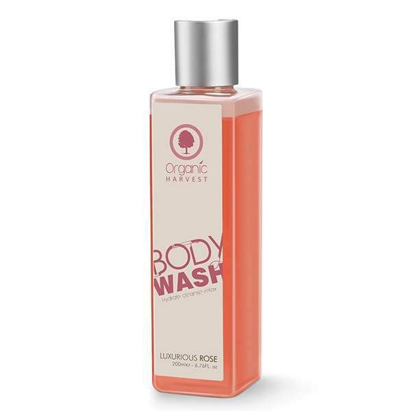 Organic Harvest Luxurious Rose Body Wash