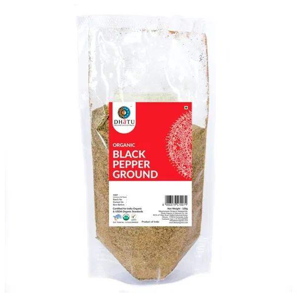 Dhatu Organics Black Pepper Powder