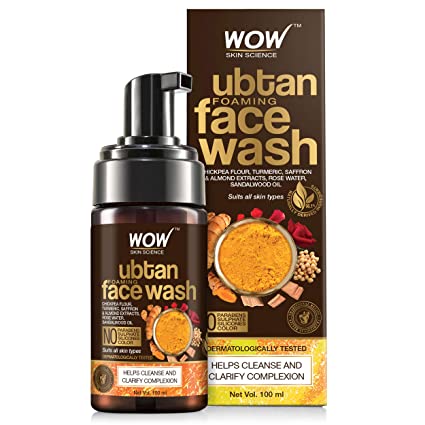 WOW Skin Science Ubtan Foaming Face Wash