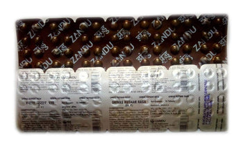 Zandu Shwas Kuthar Rasa Tablets
