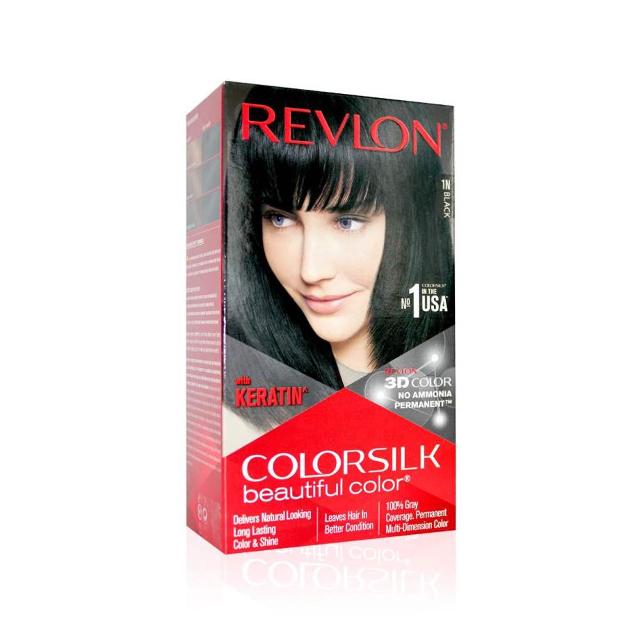 Revlon Color Silk 3D Color Gel Technology Hair Color with Keratin