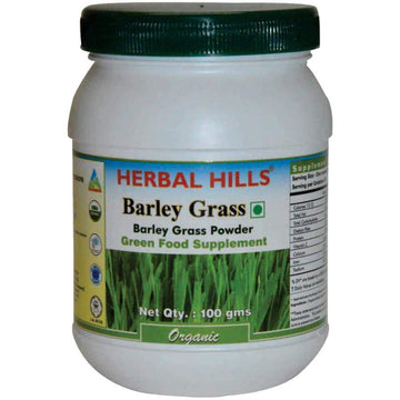 Herbal Hills Barley Grass Powder Green Food Supplement
