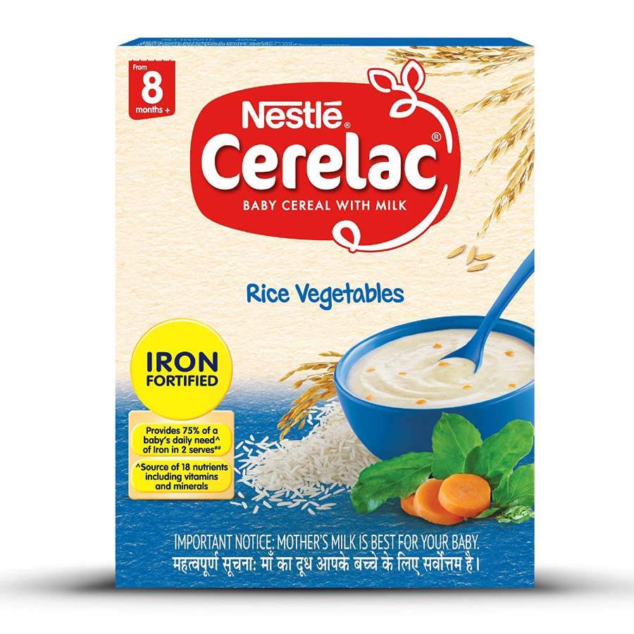 Nestle Cerelac Stage 2 Rice Vegetables
